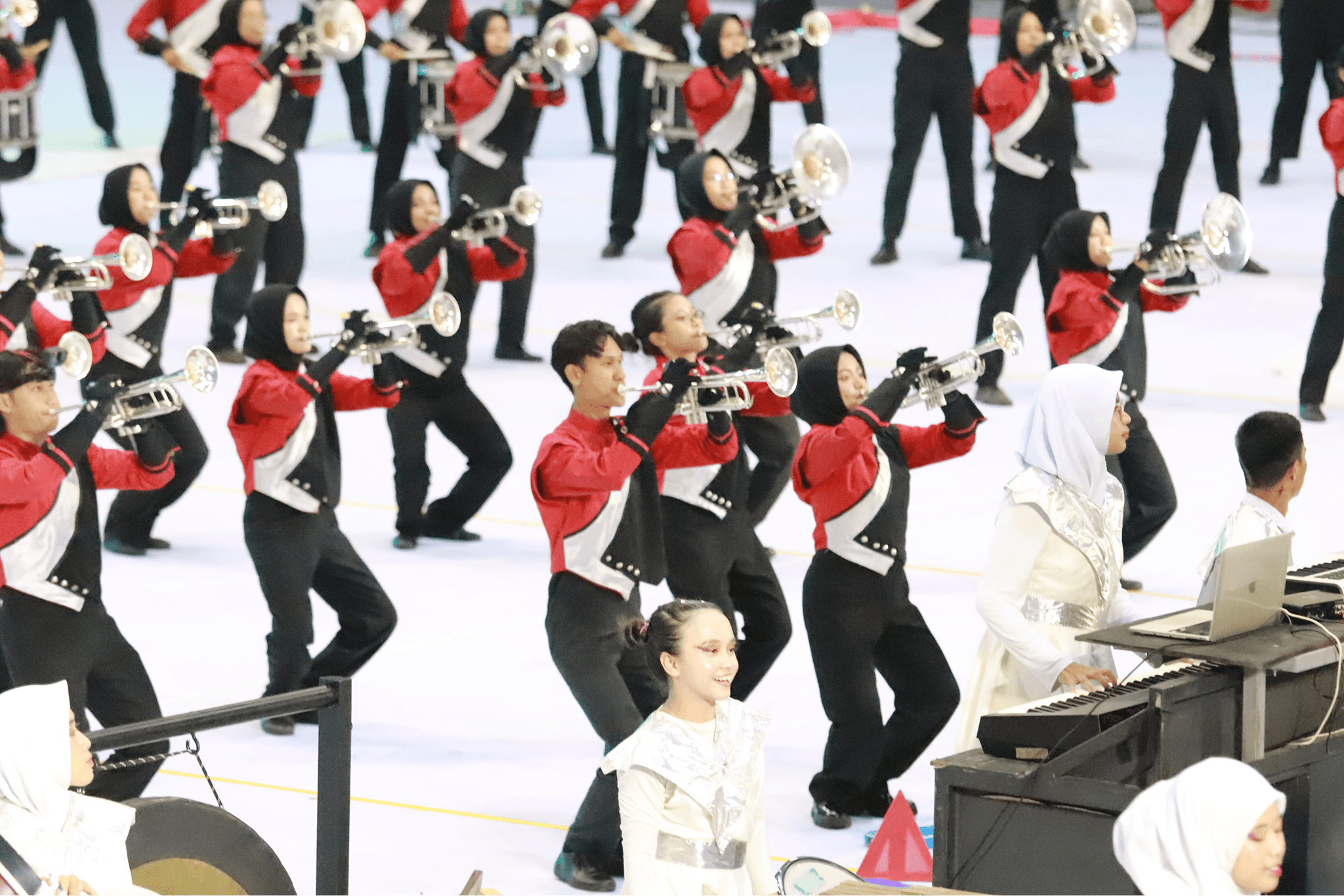Dokumentasi kegiatan Marching Band UGM