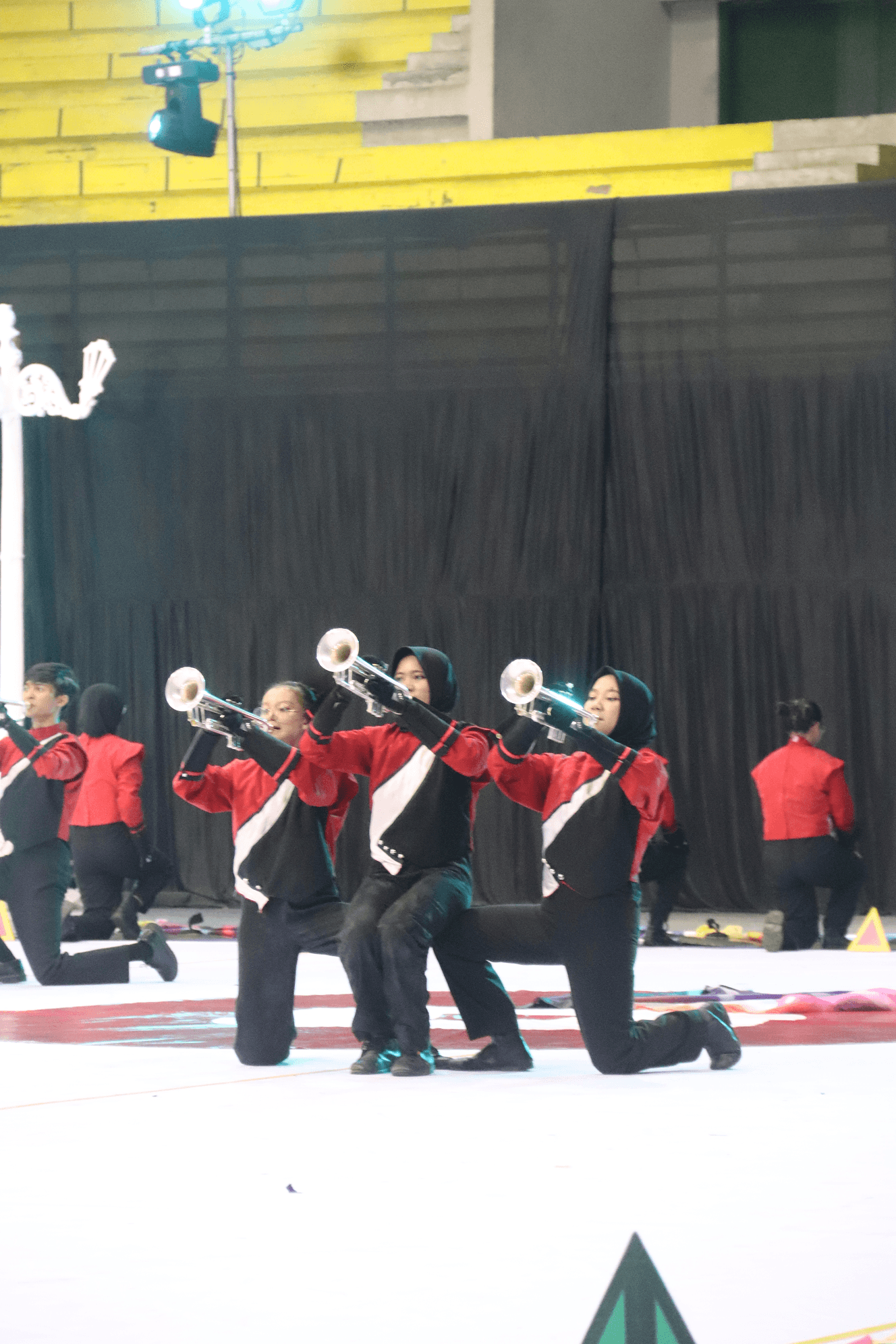 Brass line MBUGM dalam formasi