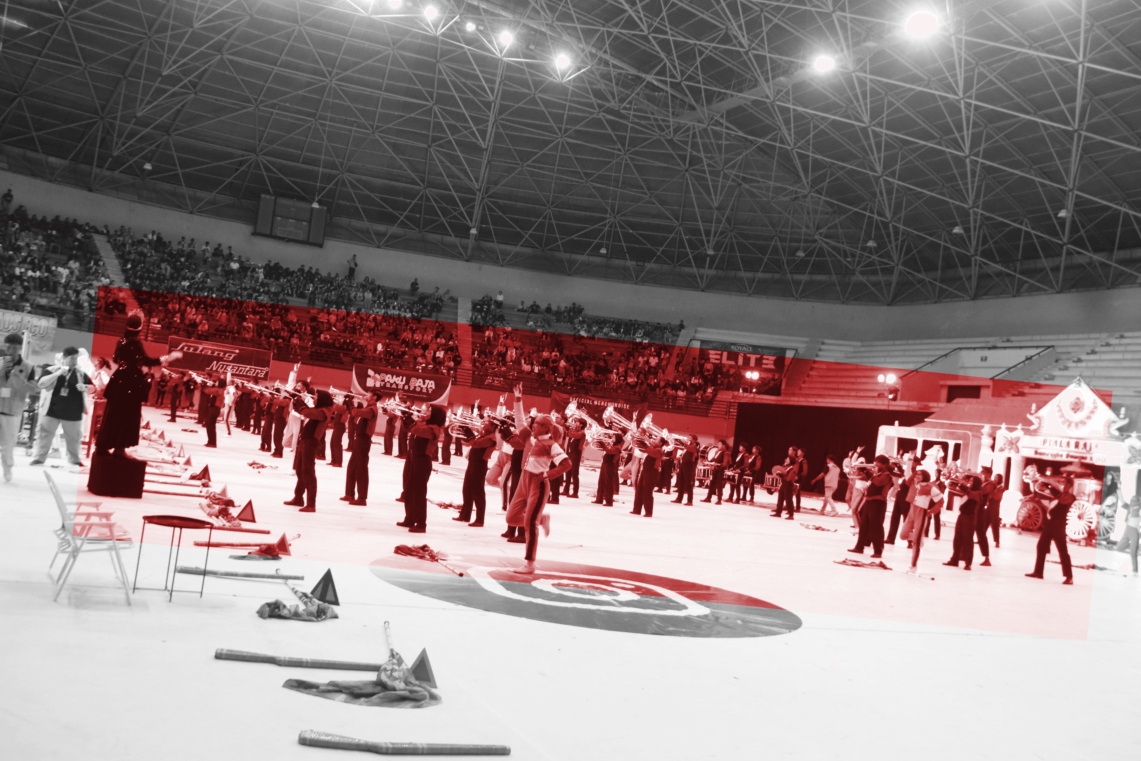 Formasi MBUGM di arena GPMB